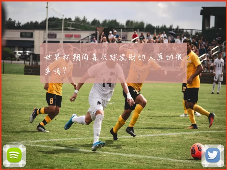世界杯期间靠买球发财的人真的很多吗?
